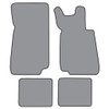 Floor Mats for 1986-1987 BMW 325 Molded Cutpile Complete 4Pc