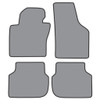 Floor Mats for 2011-2017 Volkswagen Jetta Molded Cutpile Complete 4Pc