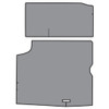 Trunk Mat for Classic Car, Molded Style, US-Made, Fits 1964 Plymouth Fury, Complete 2-Piece Kit, OEM Quality Replication