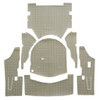 Trunk Mat for 1957-1958 Ford Skyliner Retractable Hardtop, Die Cut 7Pc, Interior Carpet, US-made OEM quality replication.