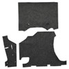Trunk mat for 1958 Pontiac Bonneville Hardtop, Die Cut Felt, Complete 3Pc Set, US-made, OEM quality replication.