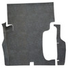 Trunk mat for 1957 Pontiac Catalina Hardtop 2DR, Die Cut Burtex Complete 2Pc, interior carpet, OEM quality replication.