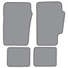 Floor Mats for 1986-1989 Acura Integra 3DR Pattern Cutpile Complete 4Pc