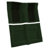 Carpet for 1969-1971 Ford Torino GT 2DR Convertible Auto with 2 Dark Green Inserts