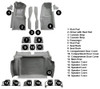 Carpet for 1978 Chevy Corvette Indianapolis 500 Pace Car Molded 18Pc