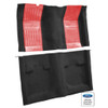 Carpet for 1971-73 Mustang Mach I w/2 Red Running Pony Inserts Fastback