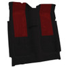 Carpet for 1972-1973 Mercury Montego GT 4spd with 2 Red Inserts Loop