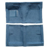1962-1965 Ford Fairlane 2DR Hardtop/Sedan Auto Full Molded Carpet Kit - Freshen Up Your Interior with auto-grade Flooring