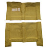 Carpet for Vintage Oldsmobile Dynamic 4DR - Black Loop Automotive-Grade Flooring Replacement Kit with Padding & Heel Pads
