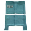 Carpet for Classic Pontiac LeMans 4DR Auto - Black Loop, Molded Style, US-Made Automotive-Grade Material