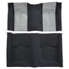 Carpet for Vintage Ford Mustang Fastback Interior Upgrade Kit with Gray Inserts - Molded Nylon Design, Made in USA