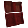 Carpet for 1970 Ford Mustang Mach I with 2 Maroon Inserts Fastback Nylon