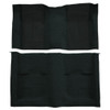 Carpet for 1970 Ford Mustang Fastback Interior, Dark Blue Inserts, Molded Nylon - Complete Vehicle Coverage & OEM Quality.