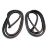 Weatherstrip Seal for Mercury Ford Sable Taurus, Rear LH & RH, 1986-1991, EPDM Rubber, Easy Installation, Quieter Ride