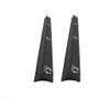 1963-1991 Jeep Grand Wagoneer Window Sweeps Felt Kit Weatherstrip Front LH RH - Quality OEM Replicas for Vintage Vehicles