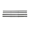 Door Seal Window Sweeps Channel Kit for Chevrolet, GMC 1967-1972 - Left & Right Front Doors - High Quality Materials