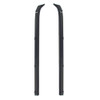 Window Sweeps Felt Kit Belt Line Weatherstrip for 1975-86 Chevrolet C10 Rear Door - Pair of Outer Left & Right Hand Moldings