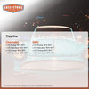 Door Rubber Weatherstrip Seal Lh, Rh for 1973-1977 Chevrolet C10 Pickup and More