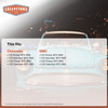 Vent Window Rubber Weatherstrip Seal LH for 1973-1980 Chevrolet
