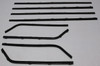Window Sweeps Felt Kit for Vintage Mopar Dart 2DR Sedan - Inner & Outer Weatherstrip Set, OEM Quality, Made in USA