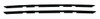 Window Sweeps Felt Kit for Chevrolet Monte Carlo 1981-88 Coupe Inner Weatherstrip OEM Replacement Part USA Made