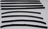 Window Sweeps Felt Kit for Oldsmobile Cutlass 2 Door Sedan - Front, Rear, Left & Right Weatherstrip - Authentic OEM Quality