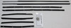 1967-68 Ford Galaxie Convertible Window Sweeps Felt Kit - 8 Piece OEM Quality Weatherstrip Set for Inner & Outer Areas 1967-68 Ford Galaxie Convertible Window Sweeps Felt Kit - 8 Piece OEM Quality Weatherstrip Set for Inner & Outer Areas
