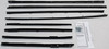 Window Sweeps Felt Kit for Pontiac GTO, Lemans 1964 Convertible 8pcs - Improve cabin environment with authentic weatherstrip.