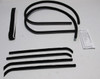 1960-63 Chevrolet GMC Truck Window Sweeps Felt Kit for 2 Door Pickup - Inner & Outer Weatherstrip Set