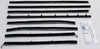 Window Sweeps Felt Kit Belt Line Weatherstrip for 1966-67 Buick Special Sedan - Front, Rear, Left & Right Inner and Outer