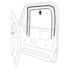 Glass Run Channel Weatherstrip for 1981-1987 Chevrolet GMC Truck Pick Up