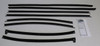 Window Sweeps Felt Kit Weatherstrip for 1969 Buick Skylark w/Special Molding - Authentic Seal Between Glass and Metal Frame