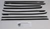1969-1970 Chevrolet Impala Window Sweeps Felt Kit for 4 Door Hardtop - USA Made, Authentic Weatherstrip Seal Kit 1969-1970 Chevrolet Impala Window Sweeps Felt Kit for 4 Door Hardtop - USA Made, Authentic Weatherstrip Seal Kit