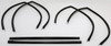Glass Run Channel Weatherstrip for 1959-1960 Chevy Impala 4 Door Sedan