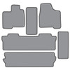 Floor Mats for 2004-2010 Toyota Sienna (FM376F FM376R) Cutpile 6Pc