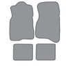 Floor Mats for 1991-93 Toyota Previa (TO103F FM150A FM150B) Cutpile 4Pc