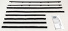 Window Sweeps Felt Kit for 1964 Pontiac GTO Lemans Sedan - Front Rear Weatherstrip Set in Black - Authentic Restoration Window Sweeps Felt Kit for 1964 Pontiac GTO Lemans Sedan - Front Rear Weatherstrip Set in Black - Authentic Restoration