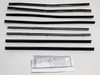 Window Sweeps Felt Kit Belt Line Weatherstrip for 1966-1970 Ford Falcon Sedan - Front Rear Black Authentic Set of 8 Pieces Window Sweeps Felt Kit Belt Line Weatherstrip for 1966-1970 Ford Falcon Sedan - Front Rear Black Authentic Set of 8 Pieces