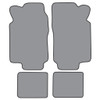 Floor Mats for 1979-1982 Honda Prelude (H303F FM18R) Cutpile 4Pc