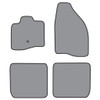 Floor Mats for 2005-2007 Mercury Montego (P519 P519R) Cutpile 4Pc