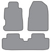 Floor Mats for 2002-2005 Honda Civic Si 2DR Hatchback 2pc Frts & 1pc Rr (P453 P453R)