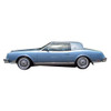 Window Sweeps Weatherstrip for 1979-1985 Buick Riviera Black Front Left Right
