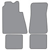 Floor Mats for 1965-1970 Buick LeSabre (FM323F FM18R) Loop 4Pc 947202