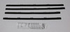 1963-66 Dodge Dart 4Dr Sedan Window Sweeps Felt Kit Belt Line Weatherstrip Authentic Outers Only - Revamp Your Ride's Look