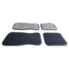 Floor Mats for 1955-1956 Chevrolet One-Fifty Series 4pc (FM357F FM2R)