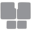 Floor Mats for 1970 Plymouth Fury Gran Coupe (CR175F FM18R) Loop 4Pc