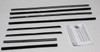 Window Sweeps Felt Kit for Vintage Ford Falcon Convertible - 8 Piece OEM Weatherstrip Set, Made in USA