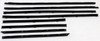 Window Sweeps Felt Kit Belt Line Weatherstrip for 1964 Pontiac GTO Lemans Black Front Rear - Replacement Parts Image