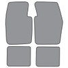 Floor Mats for 1970-1973 Plymouth Duster (FM692F FM18R) Loop 4Pc