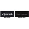 Floor Mats for 74-75 Plymouth Roadrunner Auto (FM75F FM18R) Cutpile 4Pc 971872